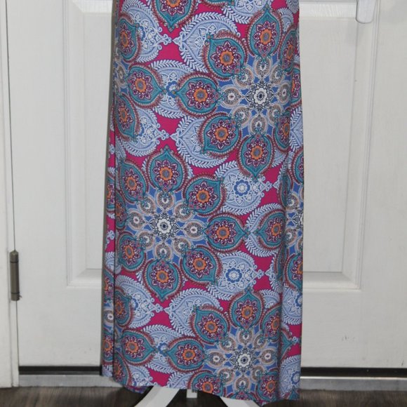 Chico’s MEDALLION CLUSTER-PRINT DRESS Women 1 US M/ 8 - Picture 11 of 12